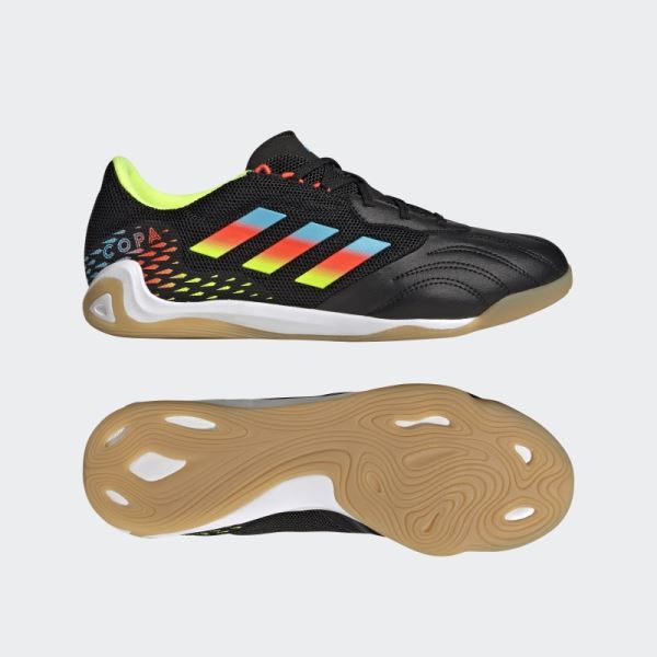 Adidas Black Copa Sense.3 Indoor Shoes