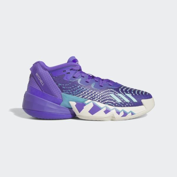 D.O.N. Issue #4 Basketball Shoes Purple Rush Adidas