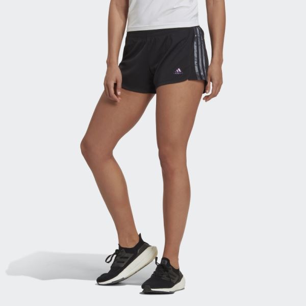 Black Adidas AEROREADY Made for Training Floral Pacer Shorts