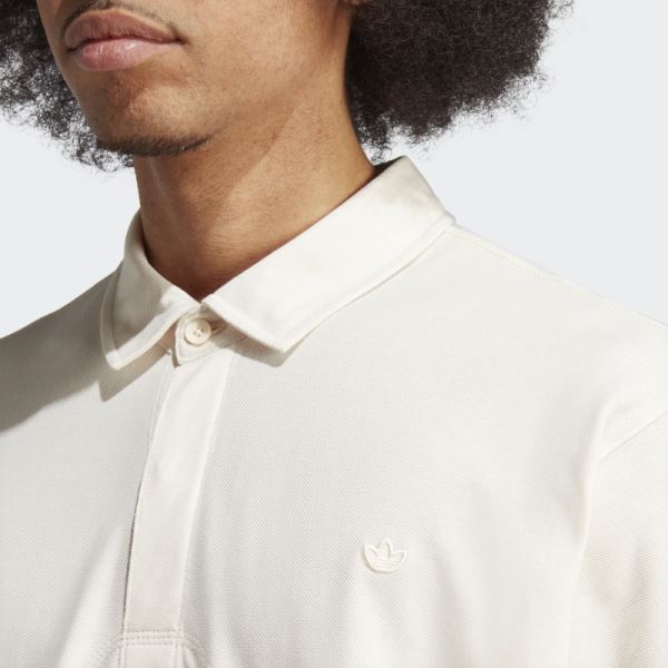 Adidas Premium Essentials Polo Shirt White