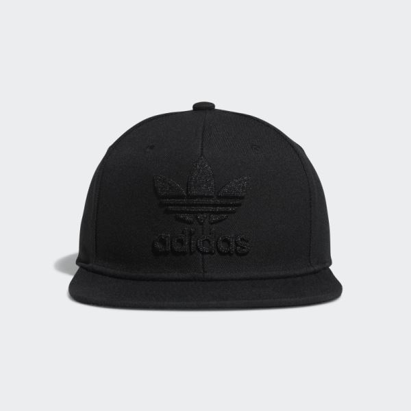 Black Trefoil Chain Snap-Back Cap Adidas