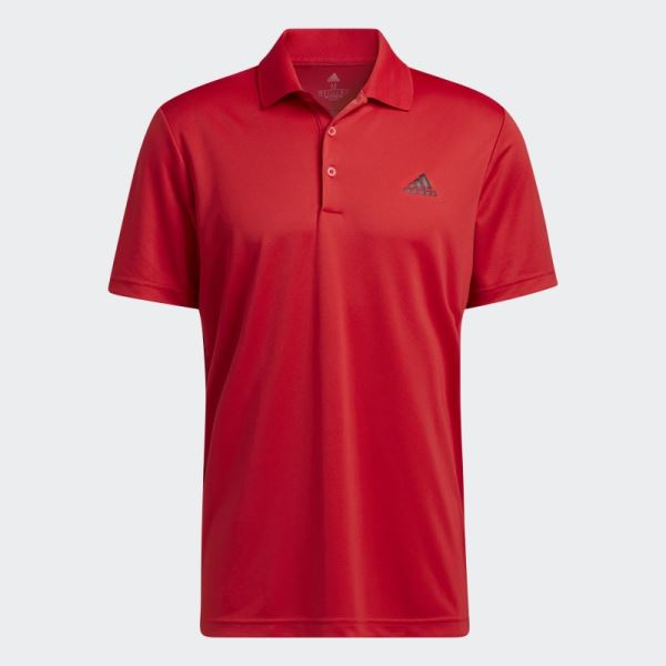 Adidas Red Performance Primegreen Polo Shirt Fashion