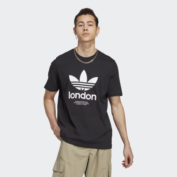Adidas Icone London City Originals T-Shirt Black
