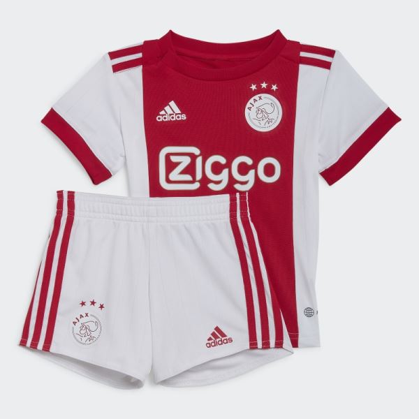 Adidas Bold Red Ajax Amsterdam 22/23 Home Baby Kit