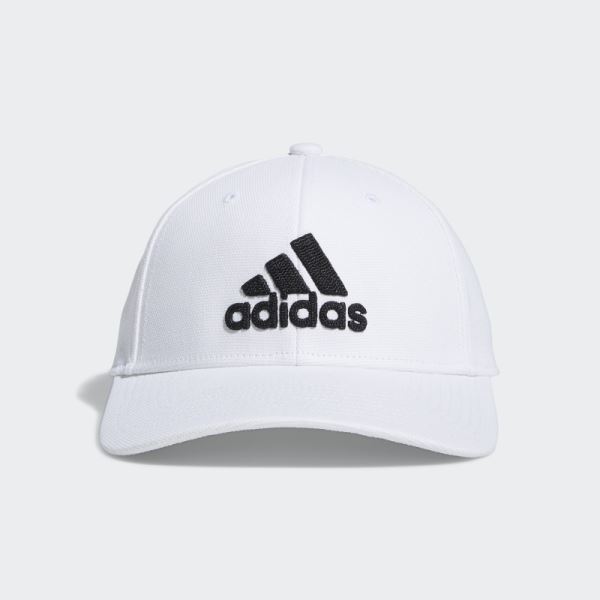 Adidas White Producer Stretch Fit Hat