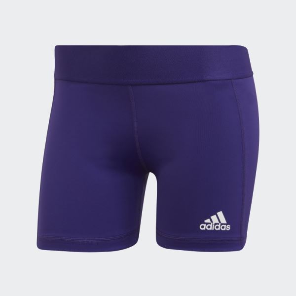 Adidas College Purple Techfit Volleyball Shorts