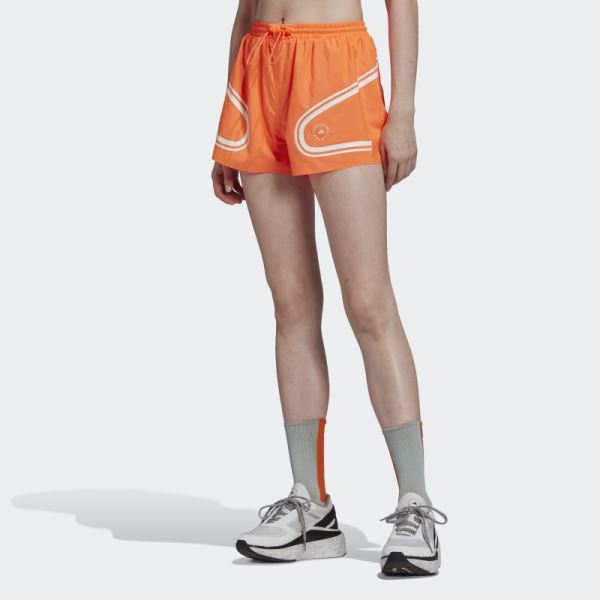 App Orange Adidas by Stella McCartney TruePace Running Shorts Fashion
