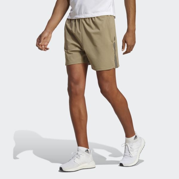 AlphaStrength Woven Zip Shorts Orbit Green Adidas