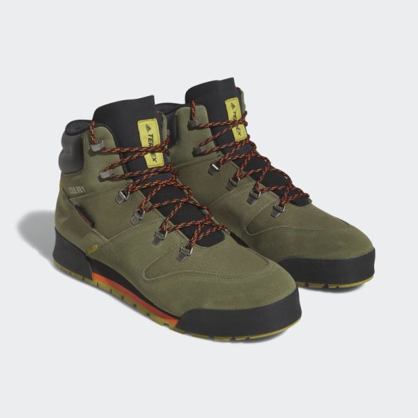 Adidas TERREX Snowpitch COLD.RDY Hiking Boots Olive