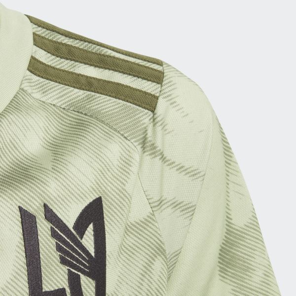 Los Angeles FC 23/24 Away Jersey Adidas Lime