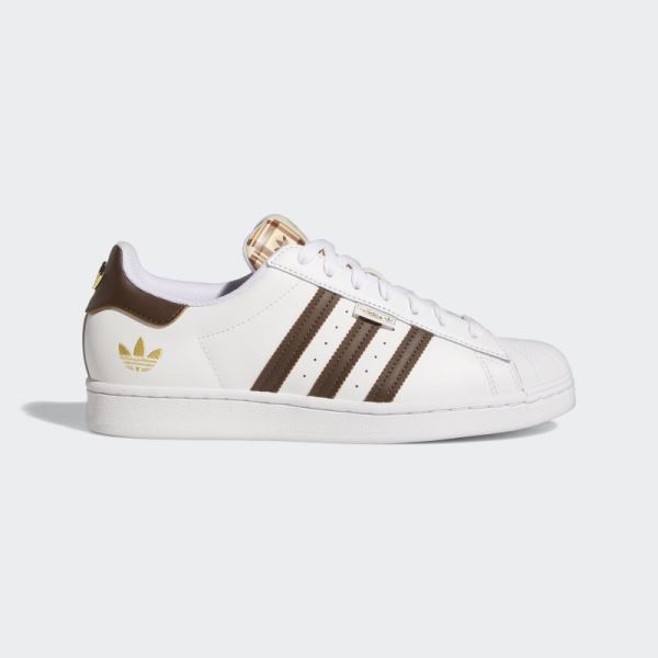 Adidas Superstar Shoes Brown