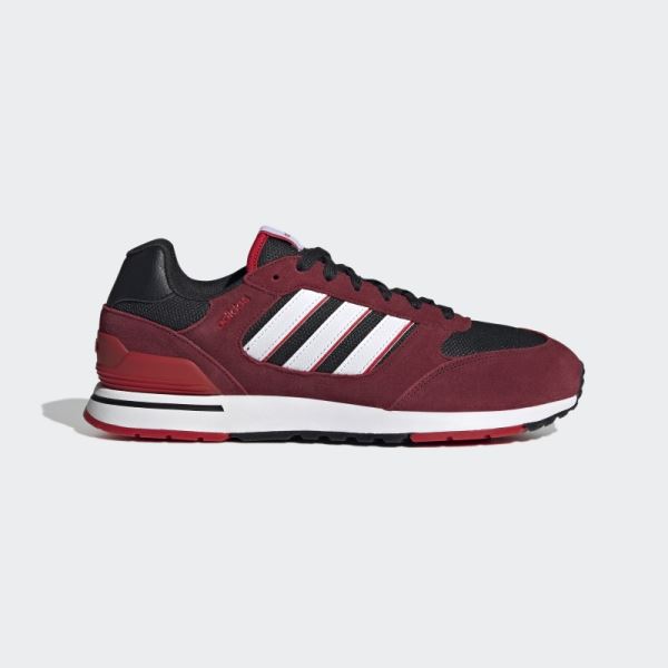 Scarlet Adidas Run 80s Shoes