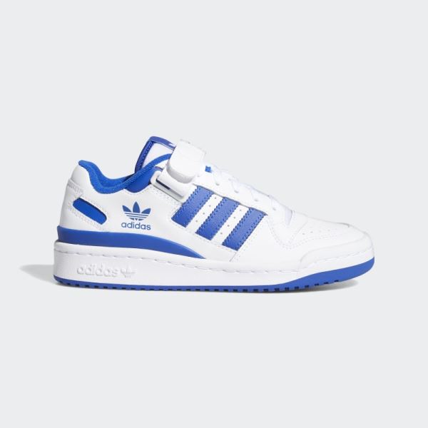 Adidas Forum Low White/Royal Blue Shoes