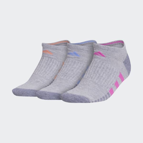 Cushioned 3 No-Show Socks 3 Pairs Multicolor Adidas