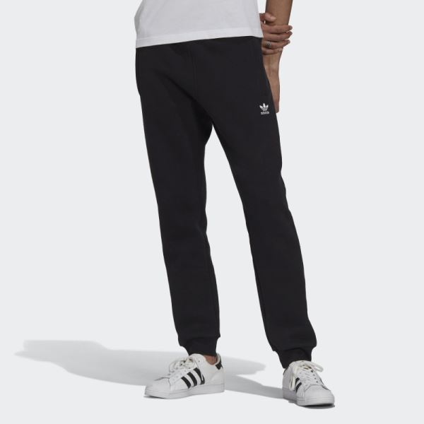 Adidas Adicolor Black Essentials Trefoil Pants