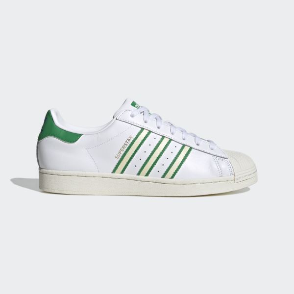 Stylish Green Adidas Superstar Shoes