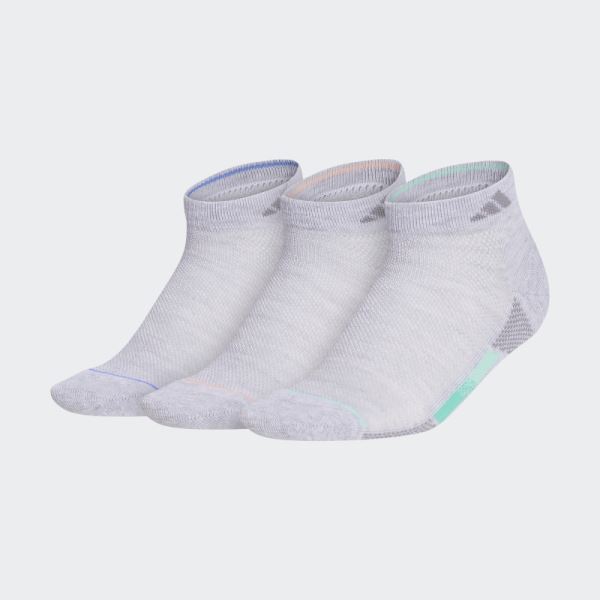 Light Grey Superlite Stripe Low-Cut Socks 3 Pairs Adidas
