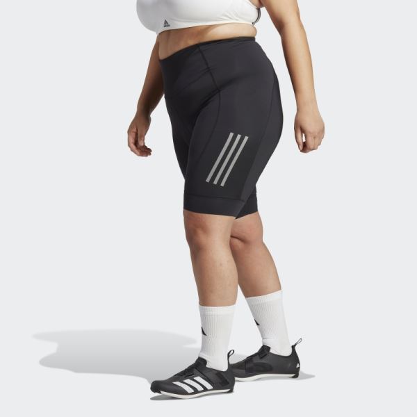 Black The Padded Cycling Shorts (Plus Size) Adidas