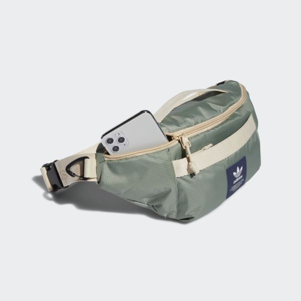 Adidas Silver Sport Hip Pack Waist Bag