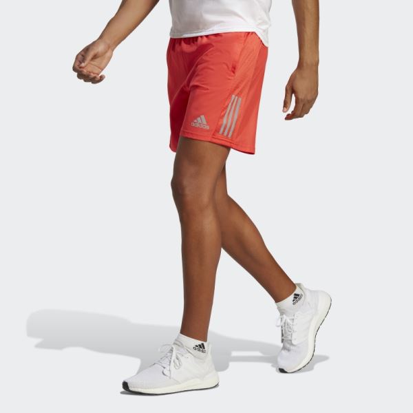 Own the Run Shorts Red Adidas
