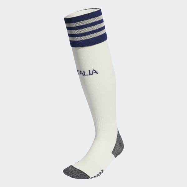 Adidas Italy 2023 Away Socks White