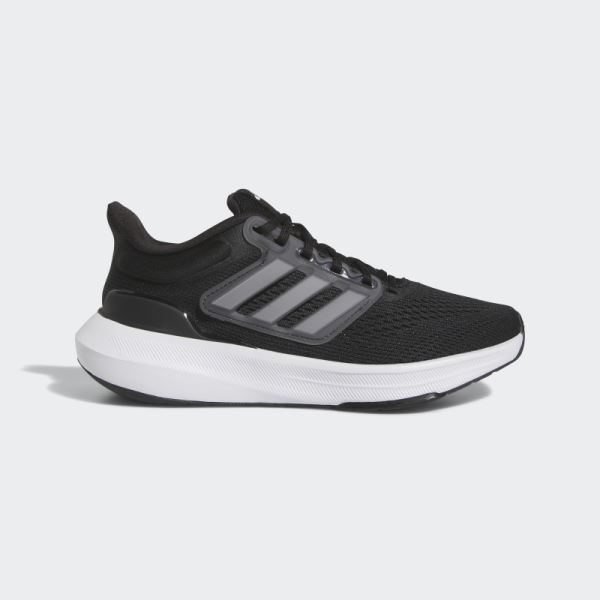 Black Ultrabounce Sport Running Lace Shoes Adidas