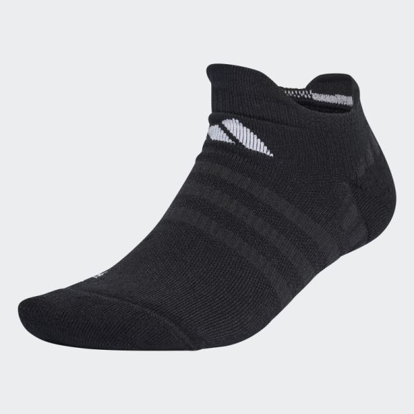 Black Adidas Tennis Low-Cut Cushioned Socks 1 Pair
