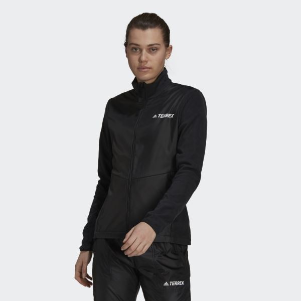 Adidas Multi Primegreen Windfleece Jacket Black