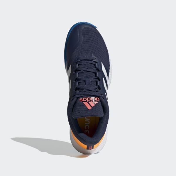Navy ForceBounce Handball Shoes Adidas