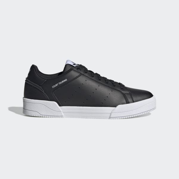Adidas Black Court Tourino Shoes