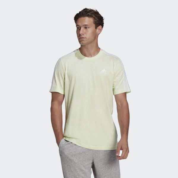 Lime Mel Essentials 3-Stripes T-Shirt Adidas