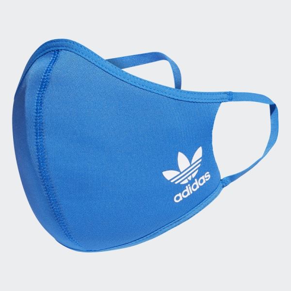 Blue Bird Adidas Face Covers 3-Pack M/L