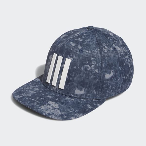 Adidas 3-Stripes Printed Tour Hat Navy