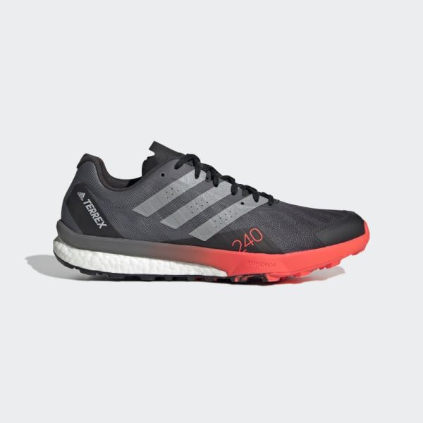 Black Adidas TERREX Speed Ultra Trail Running Shoes