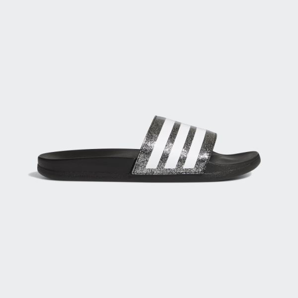 Adidas Adilette Black/White Comfort Slides