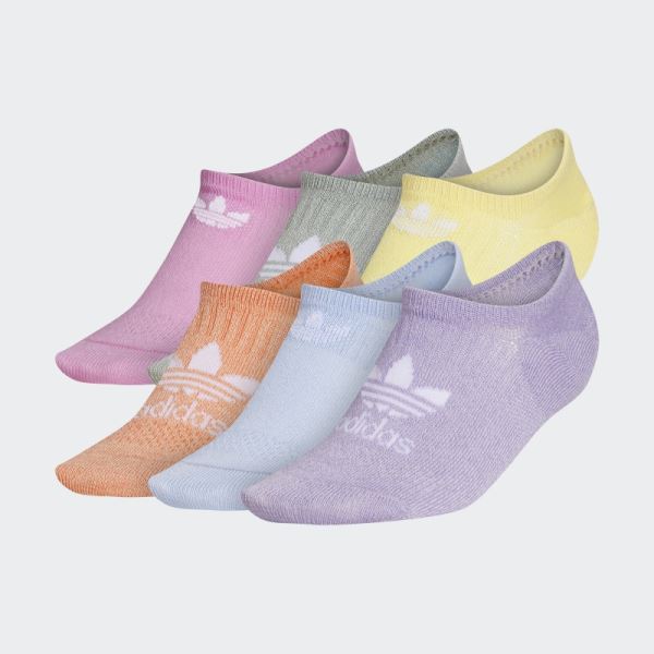 Adidas Lilac Classic Superlite Super-No-Show Socks 6 Pairs