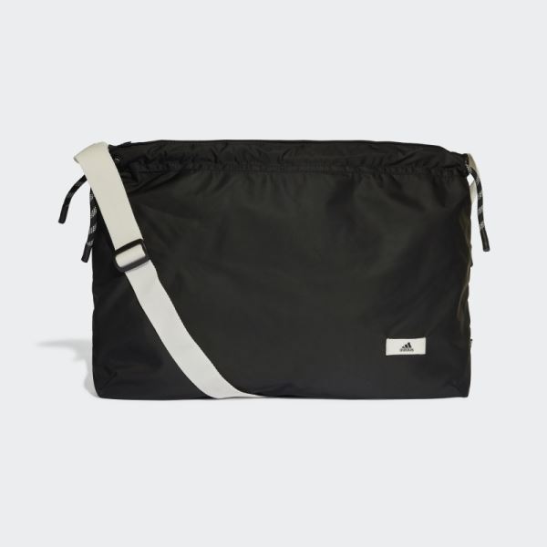 Classic Cinched Shopper Shoulder Bag Black Adidas