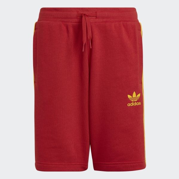 Red Adicolor Shorts Adidas