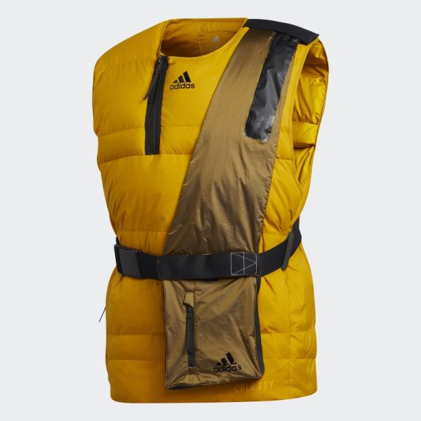 Prime COLD.RDY Down Vest Gold Adidas