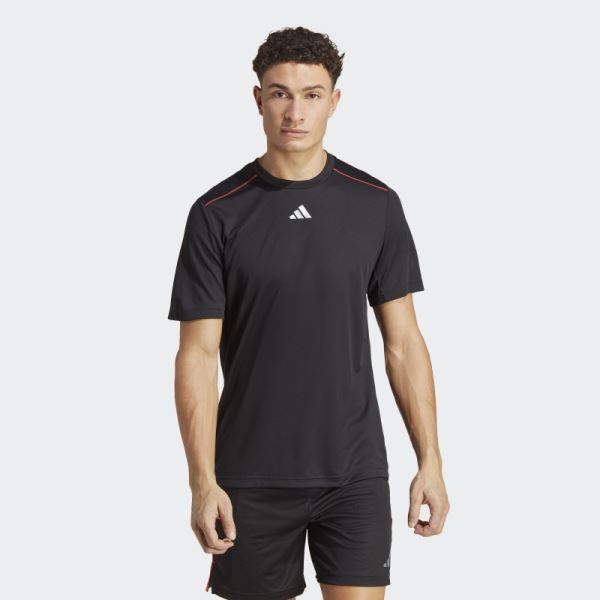 Adidas Workout Base Logo Tee Transparent Fashion