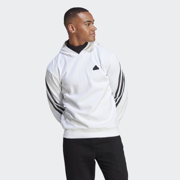 Future Icons 3-Stripes Hoodie Adidas White