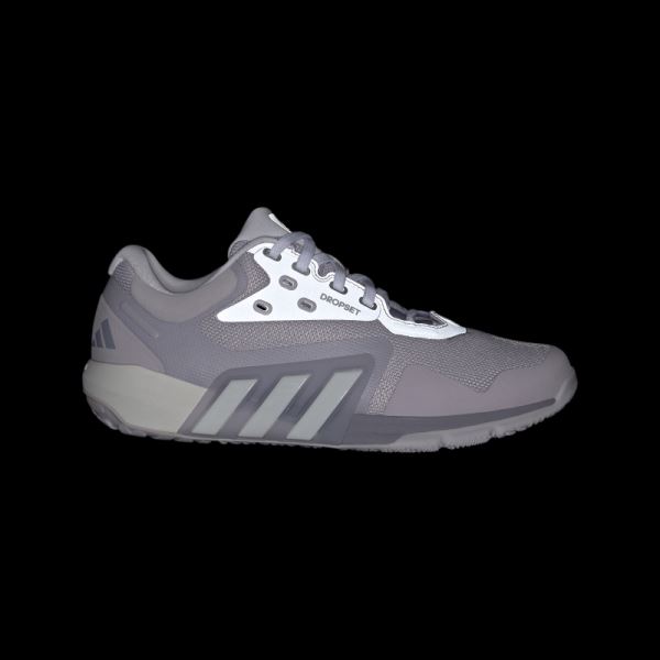 Silver Violet Adidas Dropset Trainer Shoes