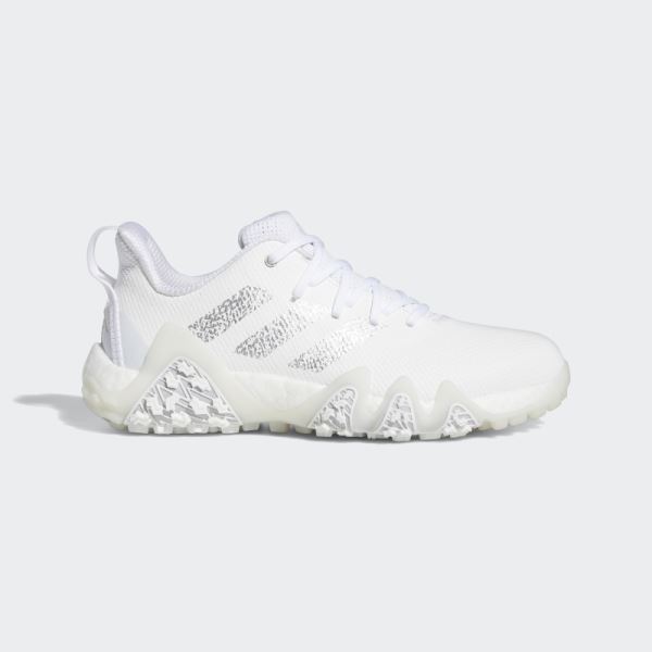 White Adidas Codechaos 22 Spikeless Shoes