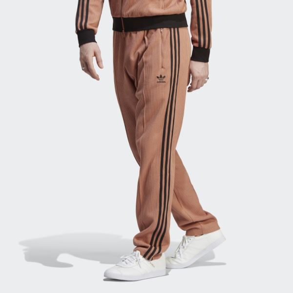 Adidas Adicolor Classics Waffle Beckenbauer Track Pants Clay