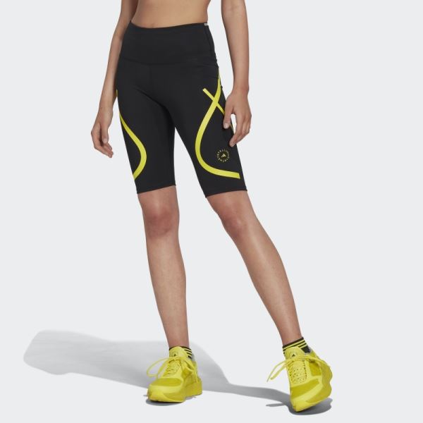 Adidas by Stella McCartney Black TruePace Cycling Shorts Fashion