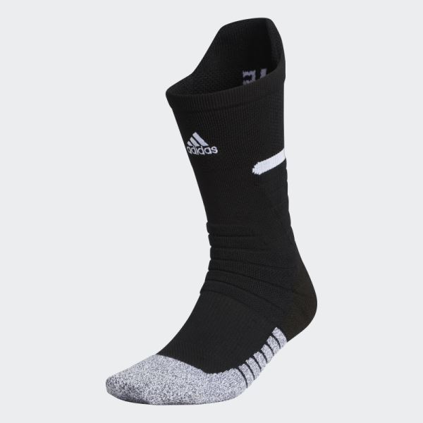 Adidas Adizero Football Cushioned Crew Socks Black