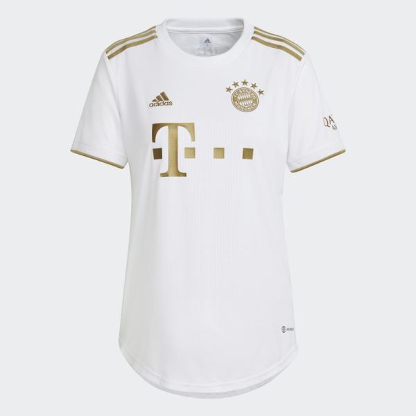 FC Bayern 22/23 Away Jersey White Adidas