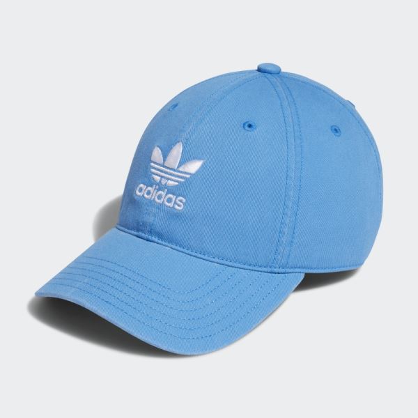 Adidas Blue Relaxed Strap-Back Hat
