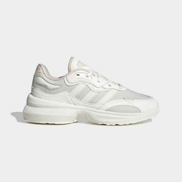 White Adidas Zentic Shoes