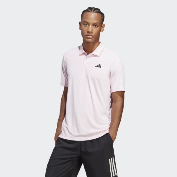 Pink Club 3-Stripes Tennis Polo Shirt Adidas
